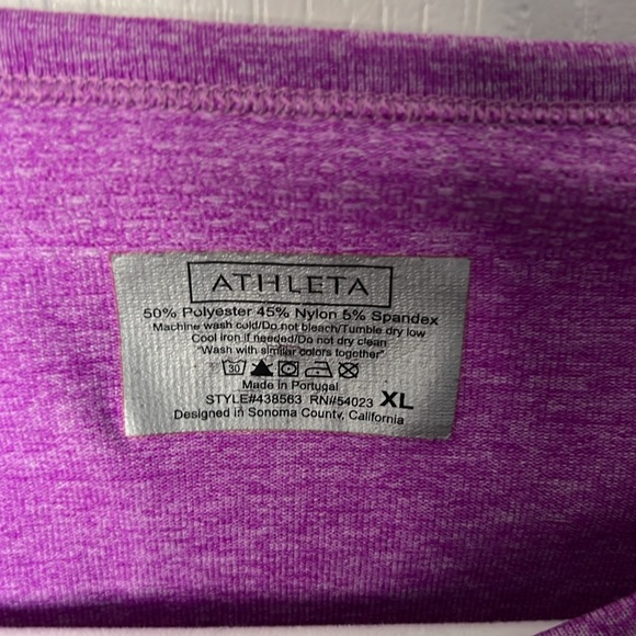 Athleta Workout Top Size XL EUC - Picture 2 of 4